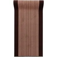 Mazovia Läufer Läufer Teppichläufer Brücke - Vorzimmer Küche - Braun, 80 x 100 cm, Kurzflor, Rutschfest, Meterware, Verschiedene Größen
