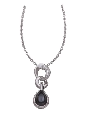 Orphelia Damen-Kette aus 925er Sterlingsilber mit Anhänger – Silber ZH-4538