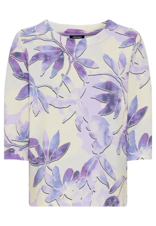 Olsen - Sweatshirt Long Sleeves purple rose - Gr. - 40