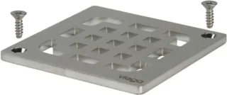 Viega Rost 4933.1 in 94x94mm Chromnickelstahl 534479