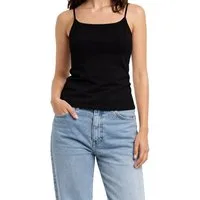 WITORU Tanktop 1er/2er Pack Damen Stretch Slim Top mit Spaghetti-Trägern (1-tlg) Gr. XS bis 5XL