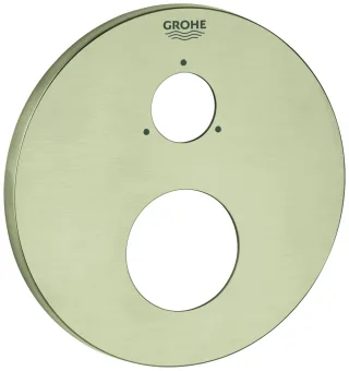 Grohe Rosette 49108 rund für EHM-FMS nickel gebürstet, 49108EN0 49108EN0