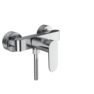 LAUFEN Brausearmatur Aufputz ohne Zubehör chrom H3315170044001