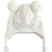 Next Strickmütze Gestrickte Baby-Trappermütze (1-St)