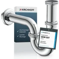 Kirchhoff Siphon Röhrensiphon, Chrom, 1 1/4" x 32 mm