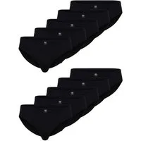 CECEBA Slip CECEBA Herren Slips Unterhosen 10er Pack (10-St)