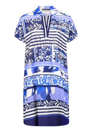 Betty Barclay - Sommerkleid blau - Gr. - 46