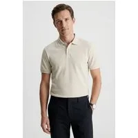 Calvin Klein Jeans Poloshirt SS CASUAL PIQUE CLASSIC POLO Mit Rundhalsausschnitt