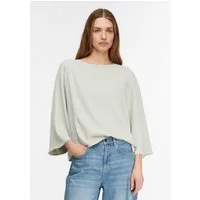 comma Kurzarmbluse Bluse Fließende Bluse mit weiten Ärmeln