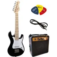 MSA Kindergitarre E-Gitarre 1/4 im Set mit Verstärker und Piks