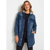 Witt Allwetterjacke Jeans-Parka Langarm