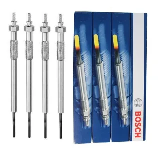 4 Bosch Gl?hkerzen GLP101 Toyota Corolla Avensis Hiace IV Land Cruiser