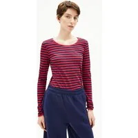 Armedangels Longsleeve EINIAARA STRIPES Longsleeve aus Bio-Baumwolle Slim Fit