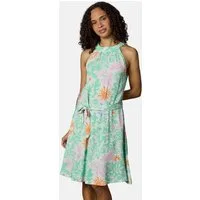 Ragwear A-Linien-Kleid Angylee Print YOUMODO Leichtes Sommerkleid mit Bindegürtel