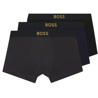 Boss - Retropants für Herren (3er-Pack) (Schwarz/Marine/Grau)