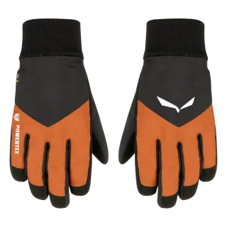 SALEWA - Powertex TirolWool® Responsive Handschuhe Kind - Schwarz (Gr.116)