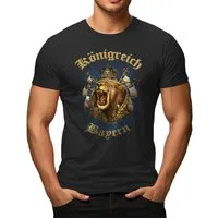 RAHMENLOS® T-Shirt für den echten Bayer: Königreich Bayern