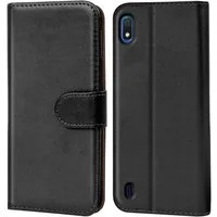CoolGadget Handyhülle Wallet Klapp Tasche Book Case für Samsung Galaxy A10 6,2 Zoll, Hülle Klapphülle Flip Cover Etui Schutzhülle