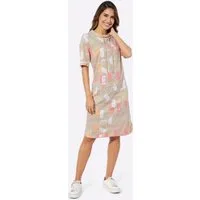 Sieh an! Jerseykleid Jersey-Kleid Kurzarm
