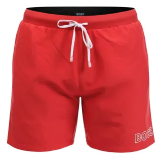 Boss - "Starfish" Badeshorts für Herren (Rot)