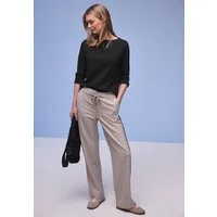 STREET ONE 3/4-Arm-Shirt aus reiner Baumwolle