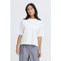 OXMO Rundhalsshirt OXNSandy Cropped Boxy T-Shirt