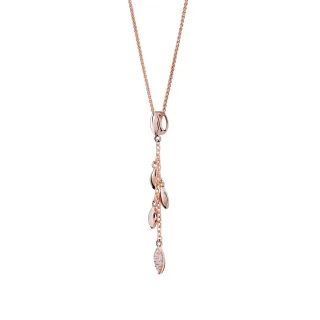 Orphelia 'Loana' Damen-Kette mit Anhänger aus 925er Sterlingsilber, Rosé, ZH-7505/RG