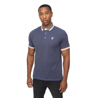 Crosshatch - "Chimlacks" Poloshirt für Herren (Jeansblau)