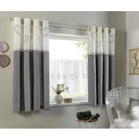 OTTO home Scheibengardine Louis (1 St), Stangendurchzug, halbtransparent, halbtransparent, einseitig bedruckt