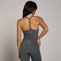 MP Women's Tempo Strappy Racerback Vest - Dark Grey - M