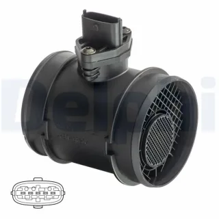 Delphi Luftmassenmesser Cadillac Bls Opel Signum Vectra Saab 9-3 2,8