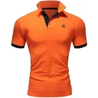 SOULSTAR Poloshirt MPROUND Herren Kurzarm T-Shirt Polo Hemd