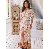 ANNIS Fashion & Accessoires Maxikleid "PALOMA" v. Jaase (1-tlg) NEU, Viskose, Wickelkleid