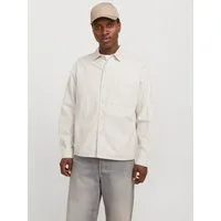 Jack & Jones Langarmhemd JJEURBAN EDGE OVERSHIRT LS SN mit Hemdkragen