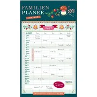 Korsch Verlag Familienkalender Familienplaner Vintage 2027