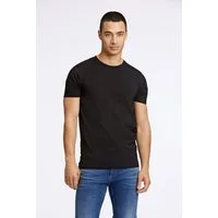 LINDBERGH T-Shirt mir Stretch und Rundhalsausschnitt