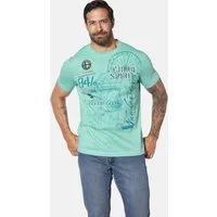 Jan Vanderstorm T-Shirt DOMINIK mit großem nordischen Print