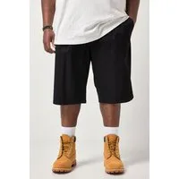 STHUGE Chinohose Bermuda extra weiter Baggy Fit Twill 5-Pocket