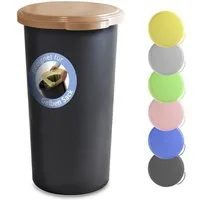 KUEFA Müllsackständer VLC 60L Mülleimer Gelber Sack, inkl. Klemm-Ring, Geruchsdicht