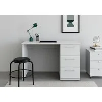 VOGL Möbelfabrik Schreibtisch Tobi, mit 3 Schubkästen, optional mit Tastaturauszug, Breite 115 cm