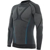 Dainese Funktionsunterhemd Dainese Dry LS Funktionsshirt Schwarz / Blau (Packung) motorrad funktionsshirt
