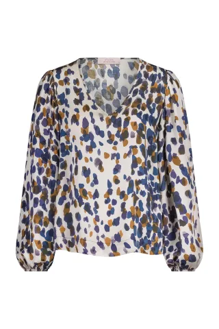 Studio Anneloes - Kylie satin top multi color - Gr. - XS