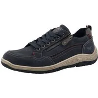 Mustang Shoes Benedetto Sneaker Schnürschuh, Halbschuh mit Reißverschluss