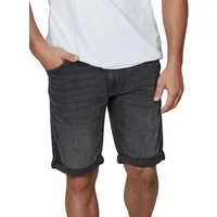 TOM TAILOR Jeansshorts Herren Shorts Josh Regular Slim Fit Bermudashorts mit Stretch
