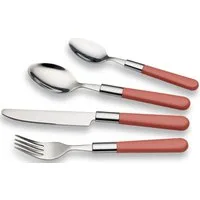 ECHTWERK Besteck-Set Bistro Besteck Set, Campingbesteck (16-tlg), 4 Personen, Edelstahl 18/0, Picknickbesteck