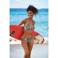 Venice Beach Bikini-Hose Fjella mit gerafften Einsätzen