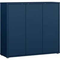 FORTE Schuhschrank Alice Springs, Schuhschrank, Platz für 20 Paar Schuhe, 3 Türen (B/H/T 109,2/99,1/34,9 cm) Stauraumschrank, Mehrzweckschrank, grifflose Front, Push to open