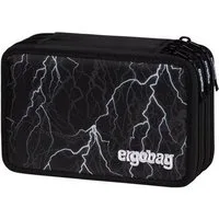 ergobag Federmäppchen Maxi Mäppchen, (41-tlg), mit Stiften befüllt