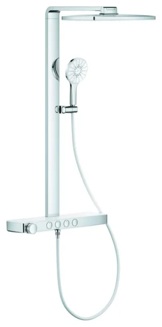 Grohe THM-Duschsystem RSH Aqua Pure 100962 Kopfbrause 15l eckig chrom, 1009620000 1009620000