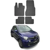 OMAC Auto-Fußmatten für Renault Twingo 2014-2025 Automatte 4 tlg TPE (4 St), für Renault Twingo 2014-2025 Renault Twingo 2014-2025, Antirutsch,Wasserfest,Einfache Installation